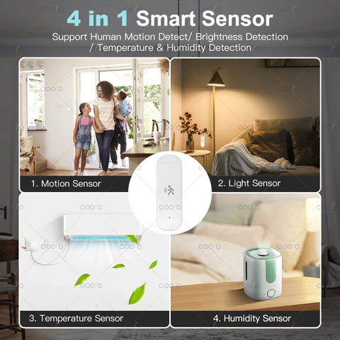 Coolio Zigbee датчик движения для умного дома — детальный вид товара