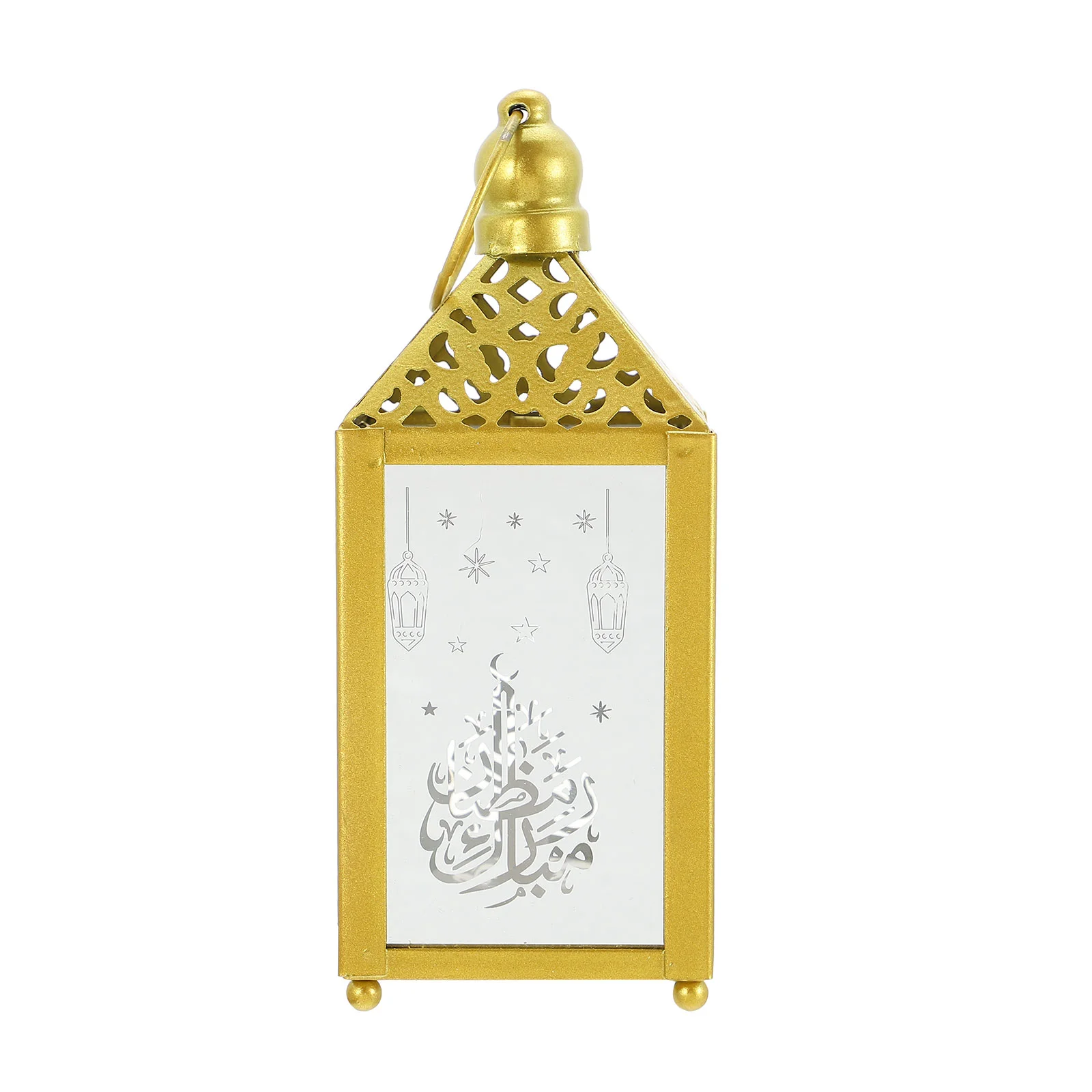 

Lantern Ramadan Led Lamp Muslim Decorations Party Wind Iron Eid Indoor Islam Table Festival Moroccan Creaative Light Night Decor