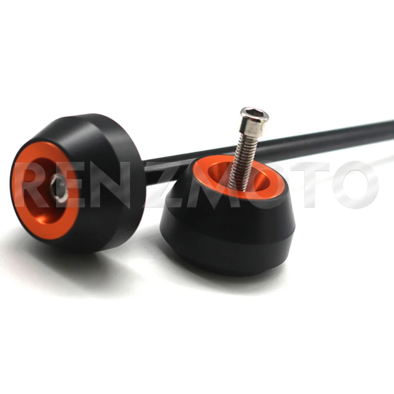 

For YAMAHA FZ1S FZ1 S fz1s 2006-2015 2012 2013 CNC Wheel Protector Front Axle Fork Crash Sliders Cap Pad