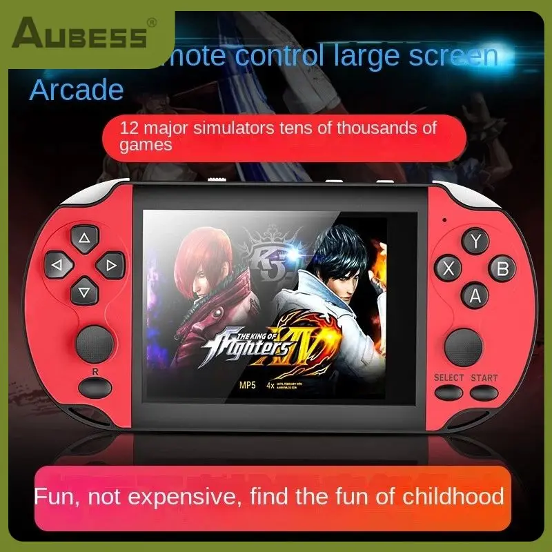 

Large Screen Game Consoles 16g Game Machine Portable Handheld Player Hd Arcade For Kids Gift Retroid Dual Joystick Av Out Mini