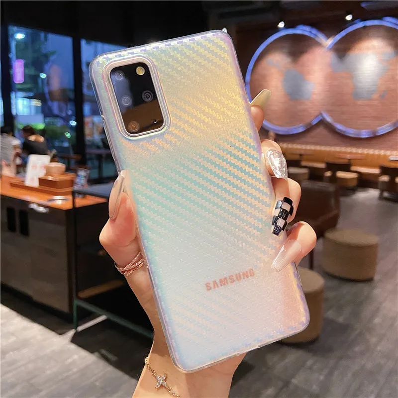 bling laser glitter phone case for samsung galaxy s22 s21 s20 fe s10 note 20 ultra 10 s8 s9 plus silicone soft luxury back cover free global shipping