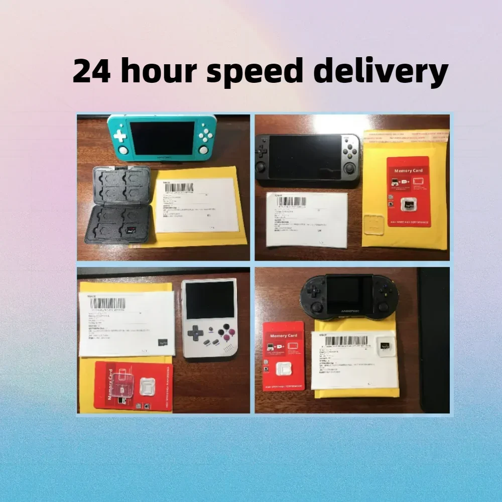 Карта памяти (TF) 512G для Anbernic RG353P RG353PS PS1 PSP SEGA N64 NDS FBNEO GBA GBC GB SFC SMC MSX PCE WSC Amiga Atari ss