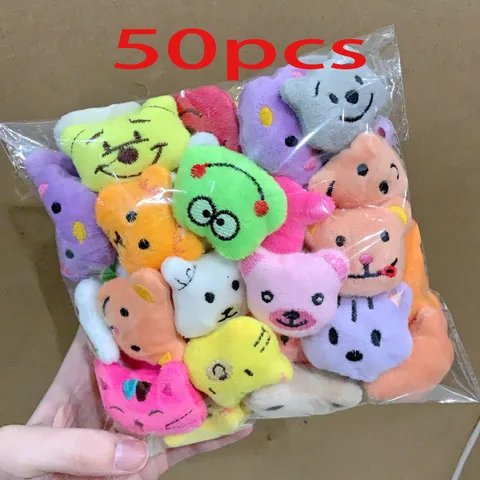Милые плюшевые животные 50 шт