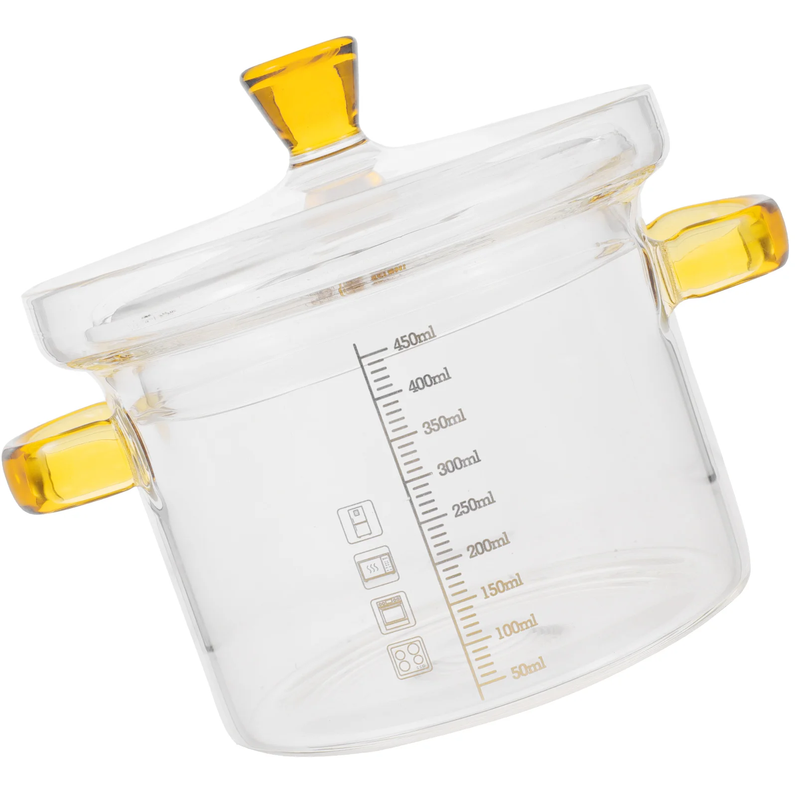 

Маленький горшок для тушения, прозрачный фотографический горшок, стеклянный горшок, стеклянная кастрюля, кухонная посуда, стеклянная посуда