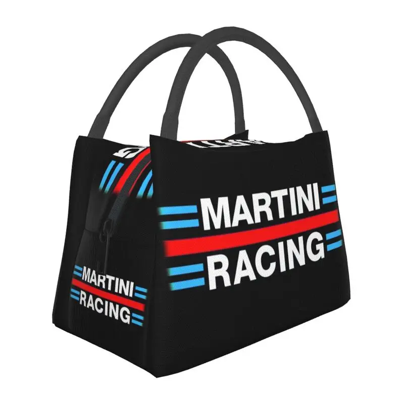 

Портативный Ланч-бокс Martini Racing, термоохладитель для итальянских гонок с двигателем, пищевая изолированная сумка для обедов, контейнер для б...