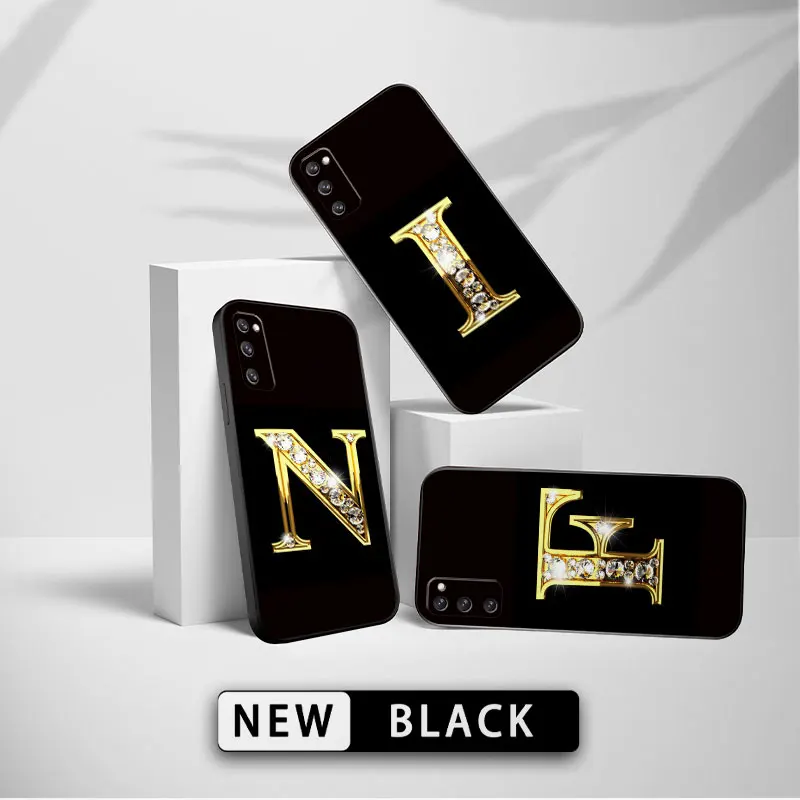 

Rose Gold Letter Square Liquid Silicone Phone Case For Samsung Galaxy S23 S10 S10e S20 FE S9 S7 Edge S22 Ultra S8 S21 Cover