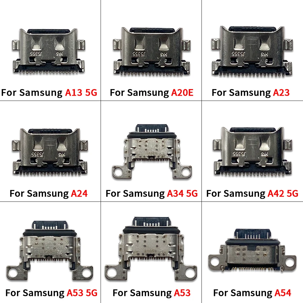 Разъем Micro USB для зарядки Samsung A04E A04S A05 A05S A13 4G 5G A14 A145P A146B A04 A11 A12 A145 50 шт.