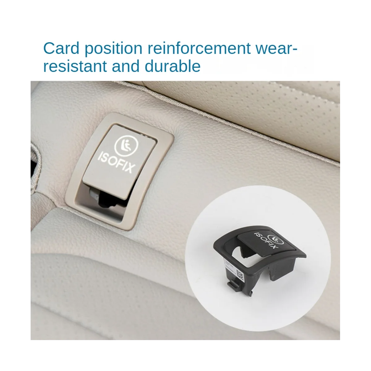 Заднее детское сиденье безопасности ISOFIX для Mercedes C Class W205 2015-2021 2059200513