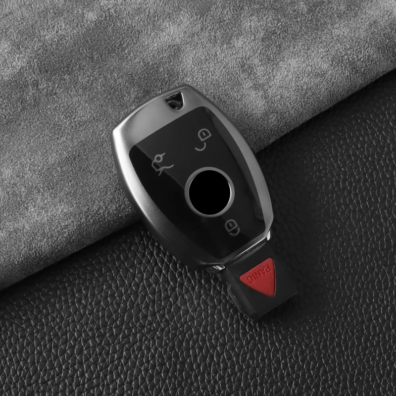 

Чехол для автомобильного ключа из ТПУ для Mercedes Benz A B C E G S V Class GLA GLC GLE GLK Vito Sprinter SL SLK Viano ML, аксессуары для ключей