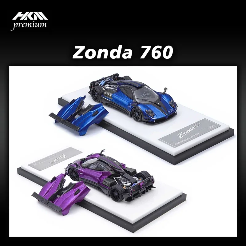 1:64 HKM Zonda 760 LH открывающийся капот литый под давлением коллекционные модели