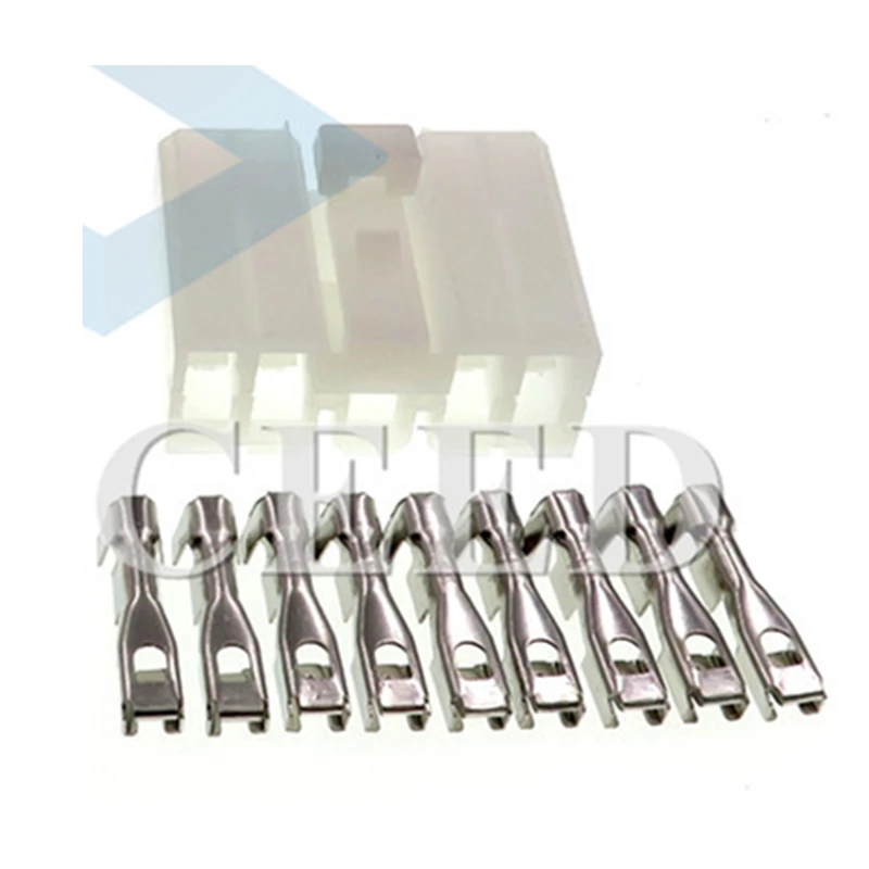 

2 комплекта 9 контактов MG620213 MG 620213 MG610154 MG 610154 Автомобильная аудиовилка в сборе AC автомобильный разъем автомобильные электрические кабельные розетки