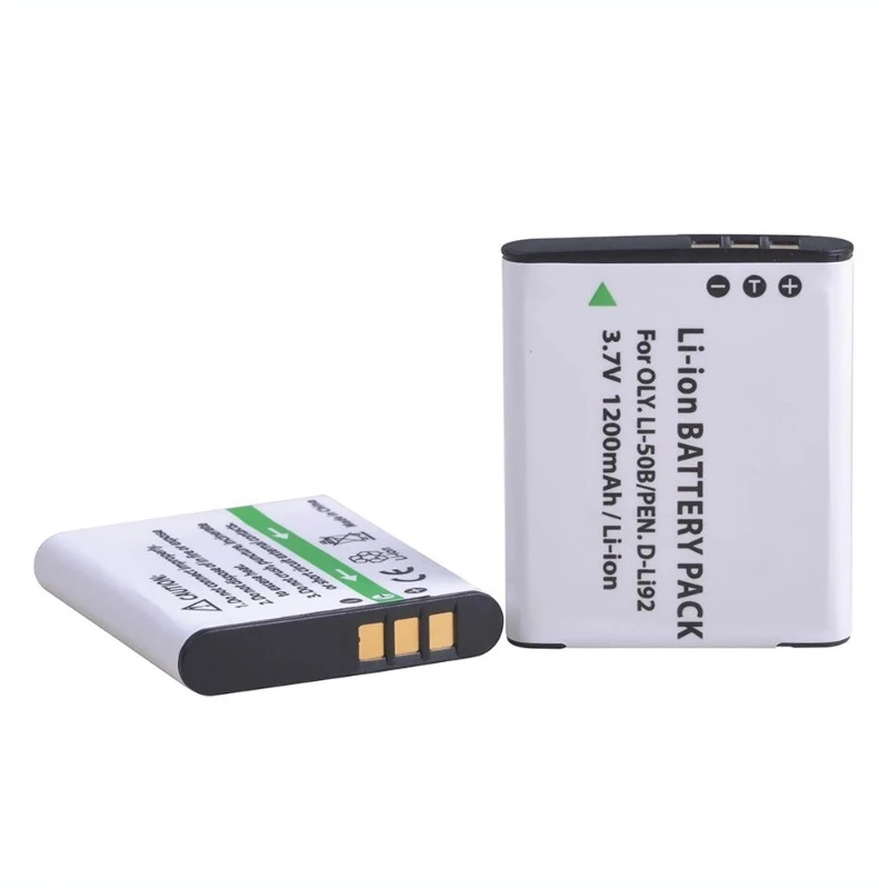 Для Olympus Li-50B D-LI92 Цифровой аккумулятор 3,7 В 1200 мАч для Olympus SP-810 800UZ U6010 U6020 U9010 SZ14 SZ16 D755 U1010 SZ30 SZ20 (art.: 3920d3fb2eb08) - 3920d3fb2eb08
