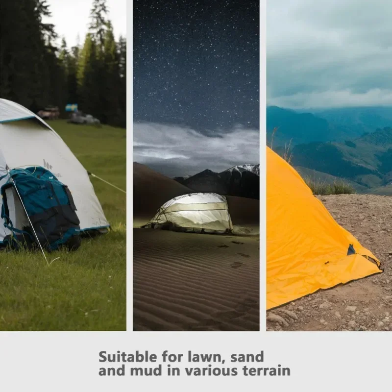 Колья для кемпинговой палатки 6 шт. колышки с навесом 28 см нержавеющая сталь