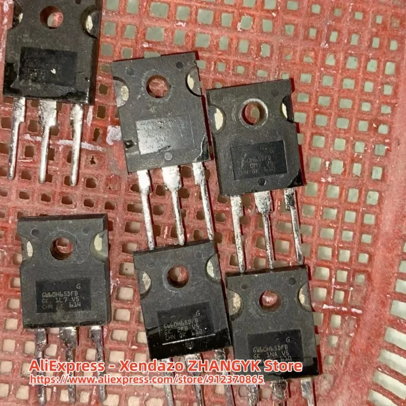 

5PCS/LOT GW60H65DF GW60H65DFB 60A 650V IGBT POWER TUBE TO-247