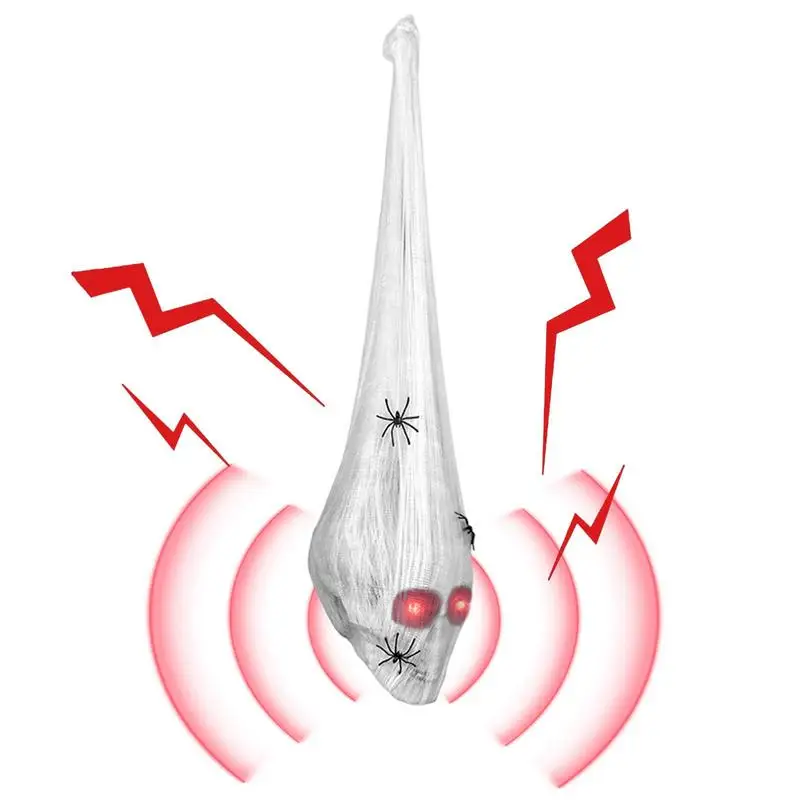 

Spider Skull Halloween Decorations Halloween Spider Outdoor Decorations Led Light Up Hang Decoration Outdoor Large Props Led