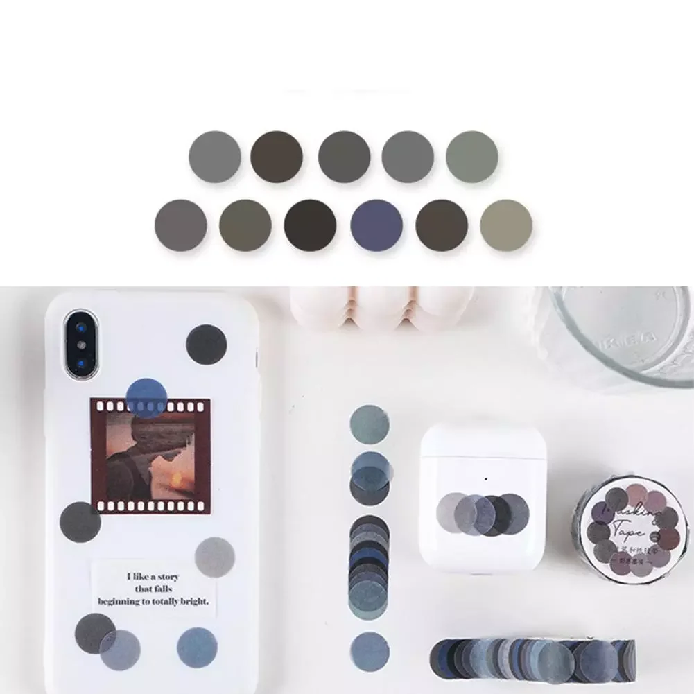 

14*14 мм жесткие яркие точечные цветные декоративные наклейки, легко отрывающиеся этикетки, лента для письма, лента для подарочных подарков, ...