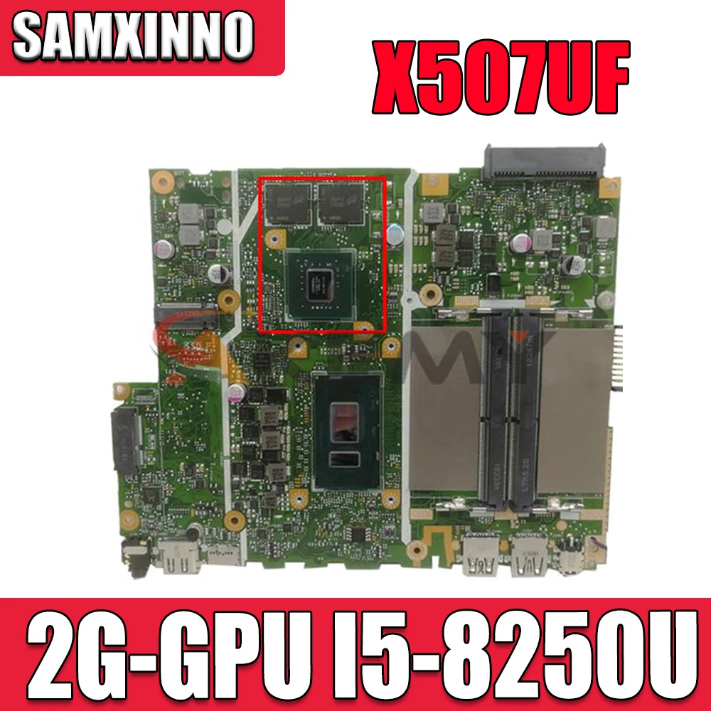 

Материнская плата для ноутбука Asus X507U X507UB X507UBR x507hid Y5000UB X507UF, 100% полностью протестирована с двумя G-графическими стандартами