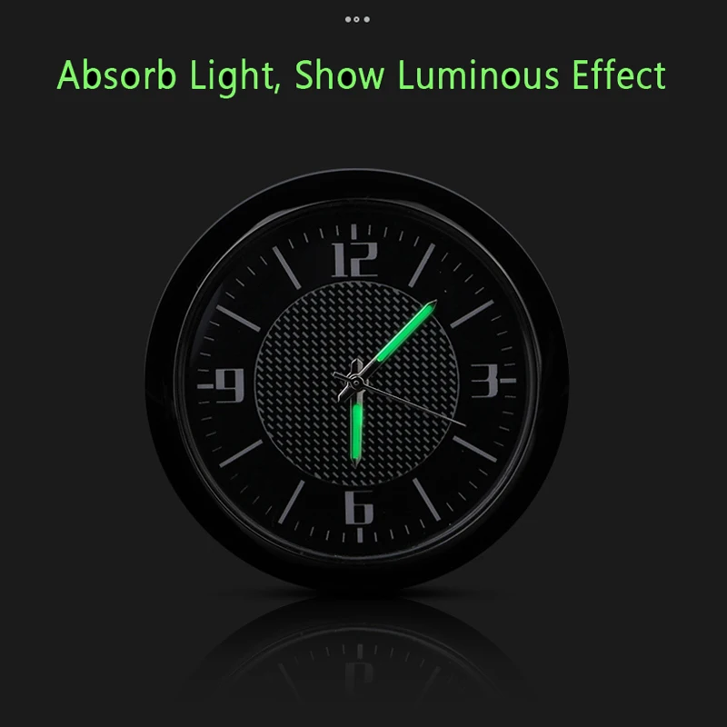 

Car Logo Car Clock Luminous Clock for VW BMW Audi Benz Toyota Honda Jaguar Mini Ford Kia Hyundai Nissan Interior Decoration