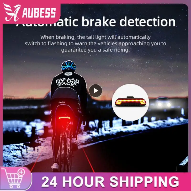 

Wireless Remote Control Bike Light LED Bicycle IPx6 Waterproof USB Charging Taillight Cycling Rear Light Motorcycle Accessories