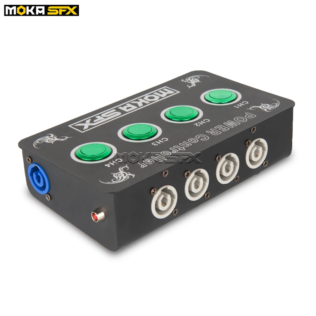 Контроллер мощности MOKA SFX, 4-канальный мини-консоль для сцены, диджея, портативный консоль для струйной машины CO2