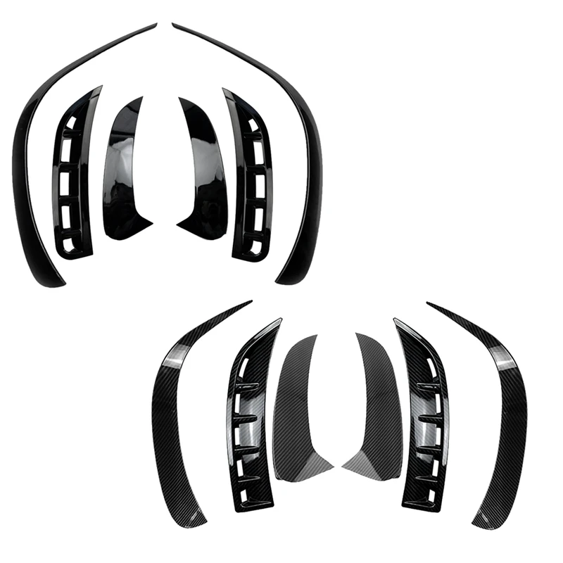 

Разветвитель переднего и заднего бампера для Mercedes-Benz GLE W167 2020 AMG, 6 шт.