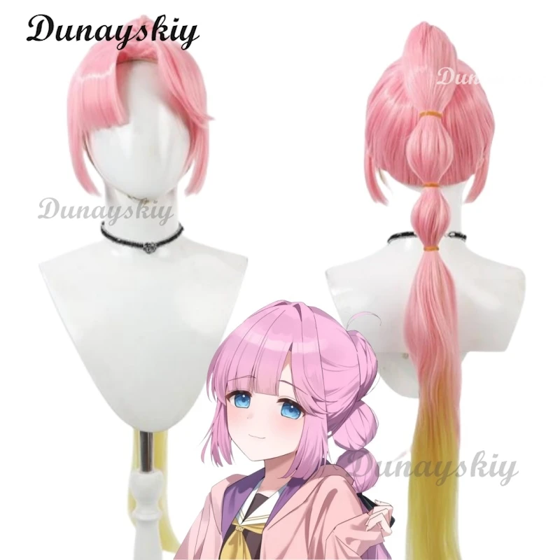 LoveLive! Hasu No Sora Jogakuin School Idol Club Anyoji Hime Косплей Парик Синтетические волосы Хэллоуин