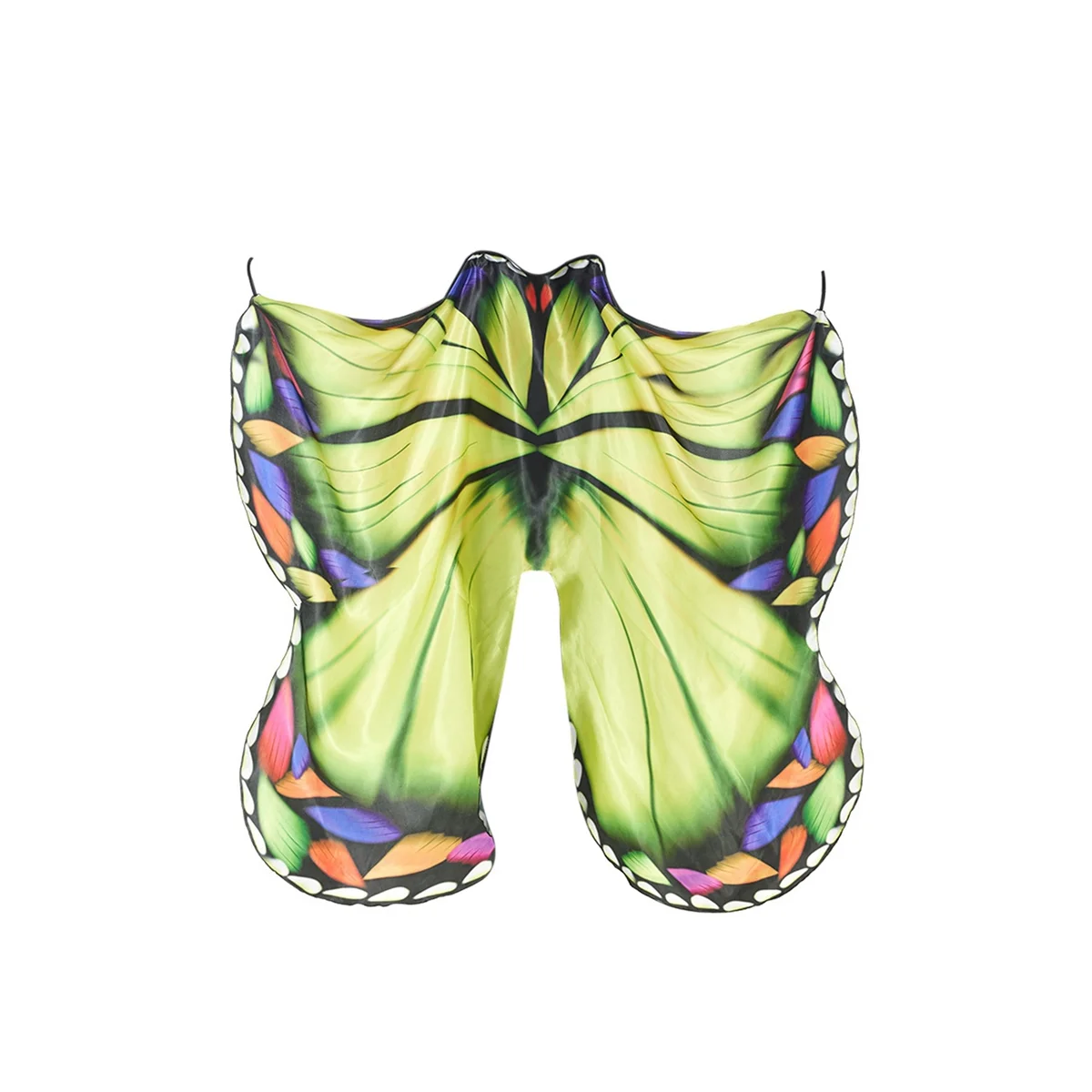 

Необычный женский костюм для Хэллоуина в виде бабочки