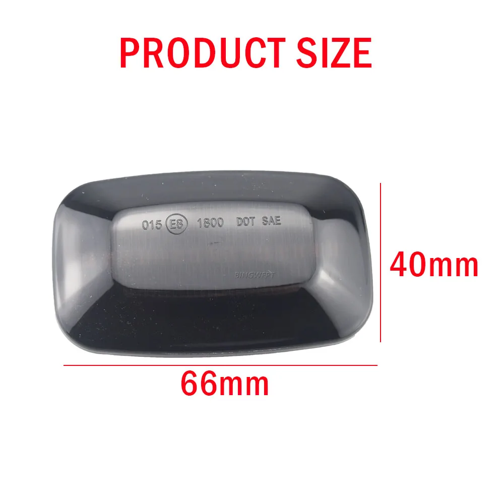 2 шт боковые габаритные огни динамический светодиод для Toyota Landcruiser Land cruiser 70 80 100