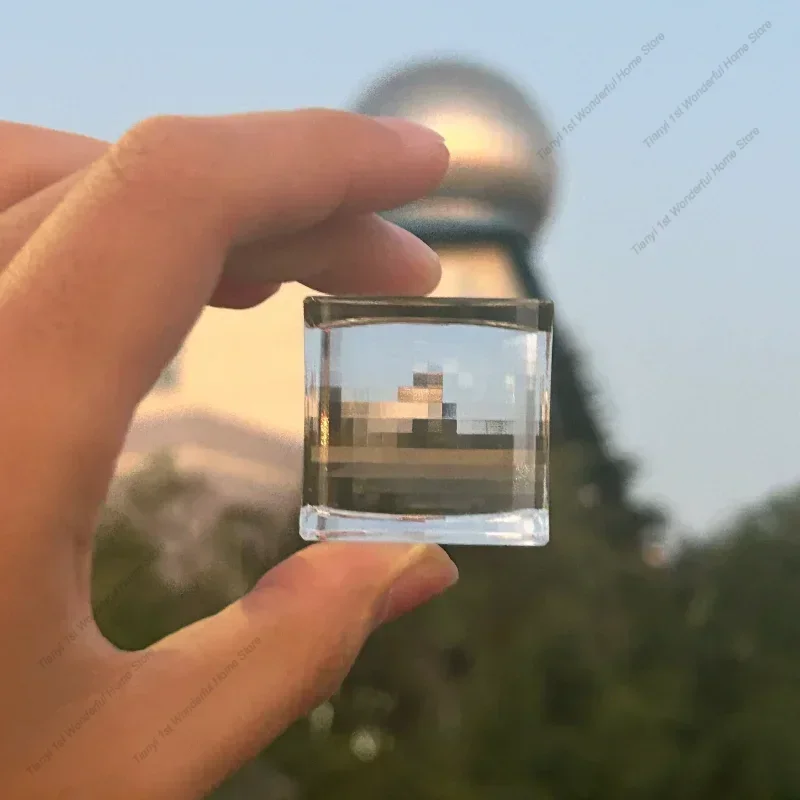 Кристаллический пиксельный камень фильтр для фотографий креативный уникальный