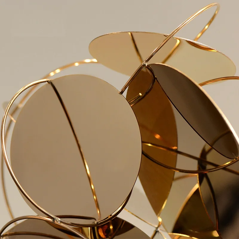 Стальная скульптура вестибюль отеля офис продаж современное мягкое украшение