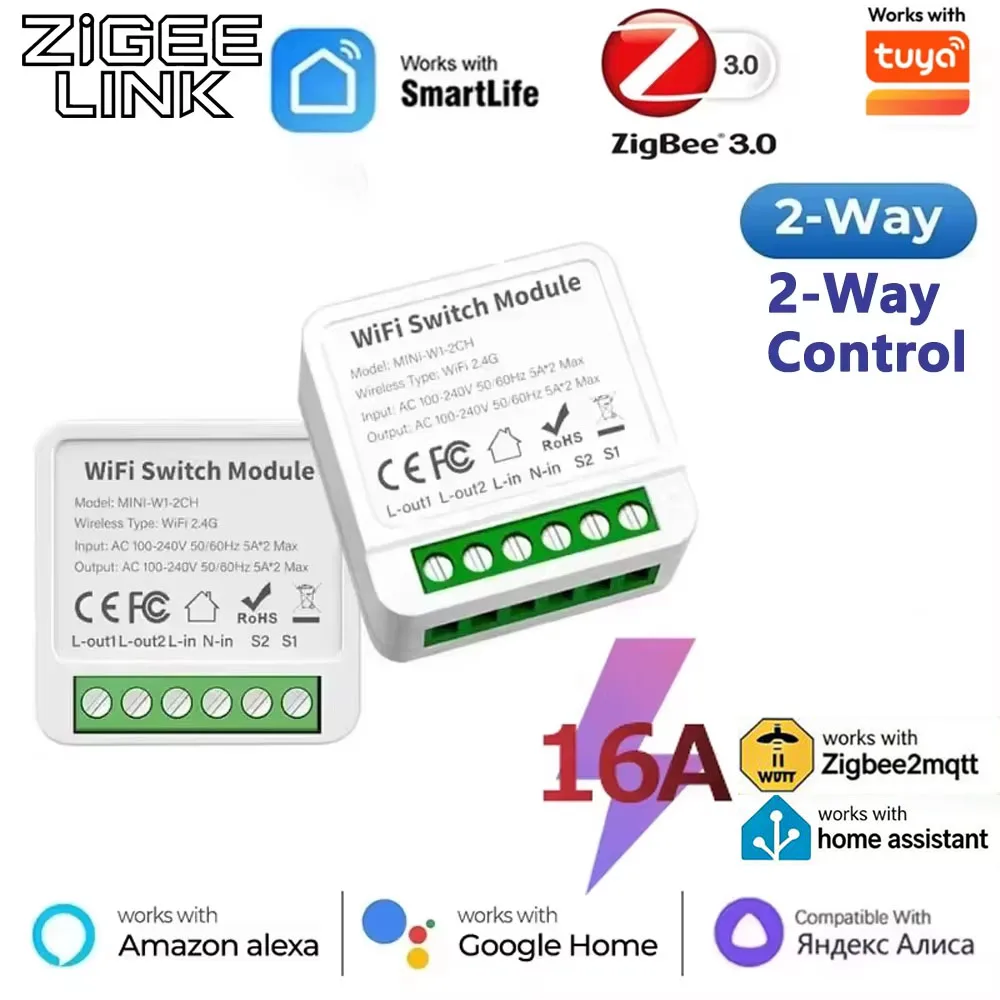 

Умный выключатель ZigBee 3.0 other 16А