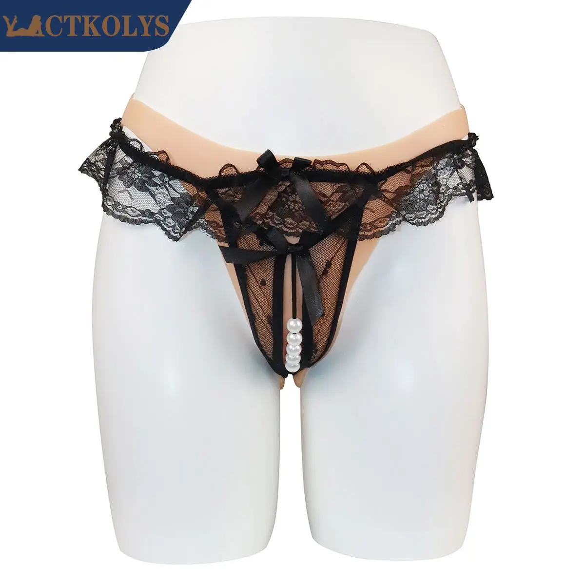 CTKOLYS Fake Vagina Panty Crossdressing Silicone Vagina Panty Realistic Pussy Underwear For Shemale Drag Queensgender Drag Queen