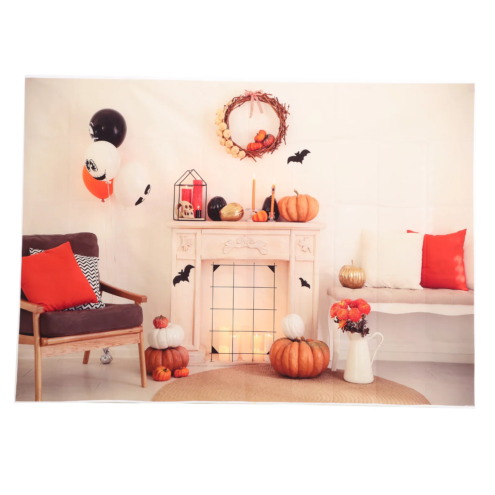 

Backdrop Hanging Scary Large Size Photography Prop Decoration Ornament