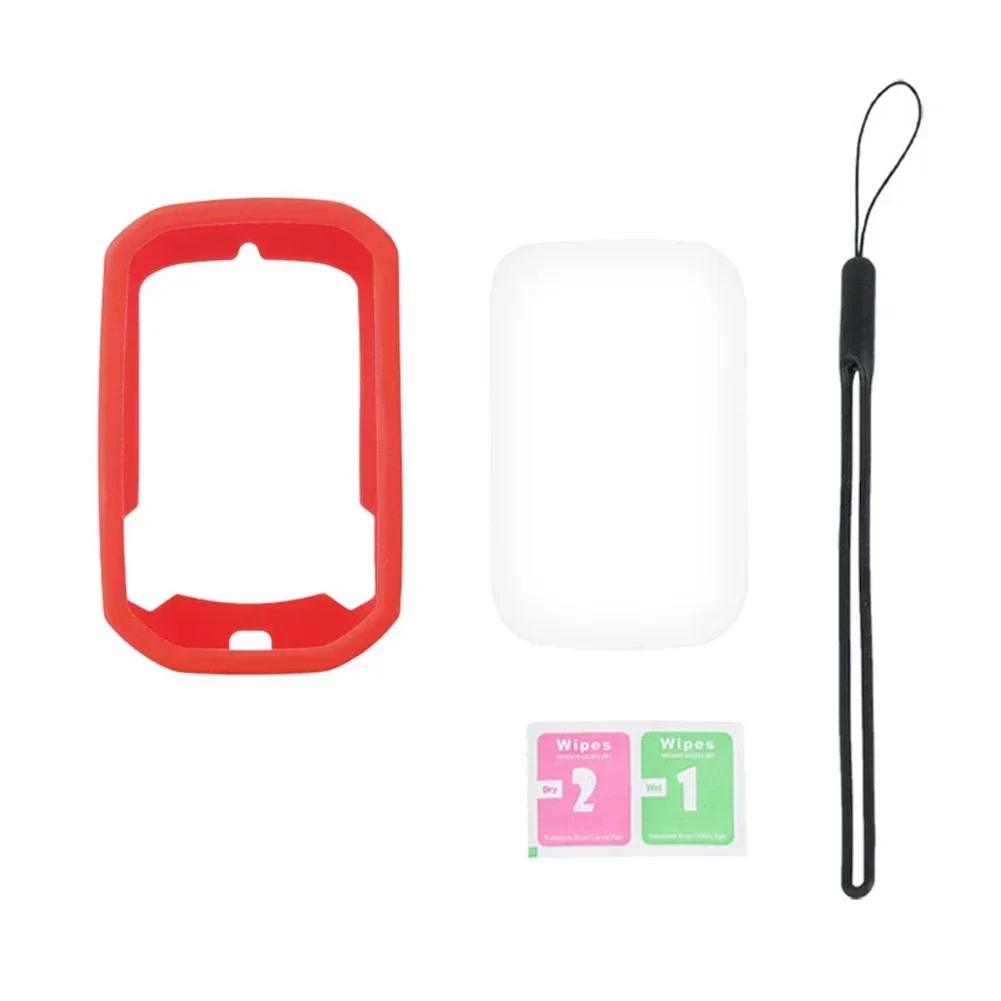 Силиконовый чехол для Bryton Rider R420 R320 с закаленной пленкой HD стильное и защитное