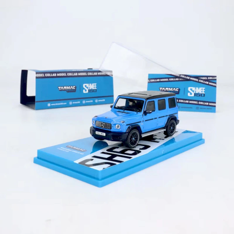 

Tarmac работает 1:64 модель автомобиля G63 SHMEE150 сплав литье под давлением SUV Дисплей-синий