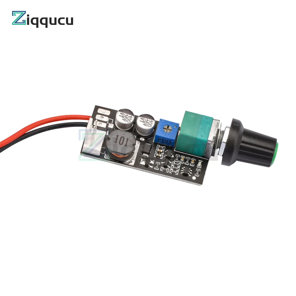 

DC Motor Governor 5V 12V Adjustable Speed Controller Regulation Switch with Speed Control Knob