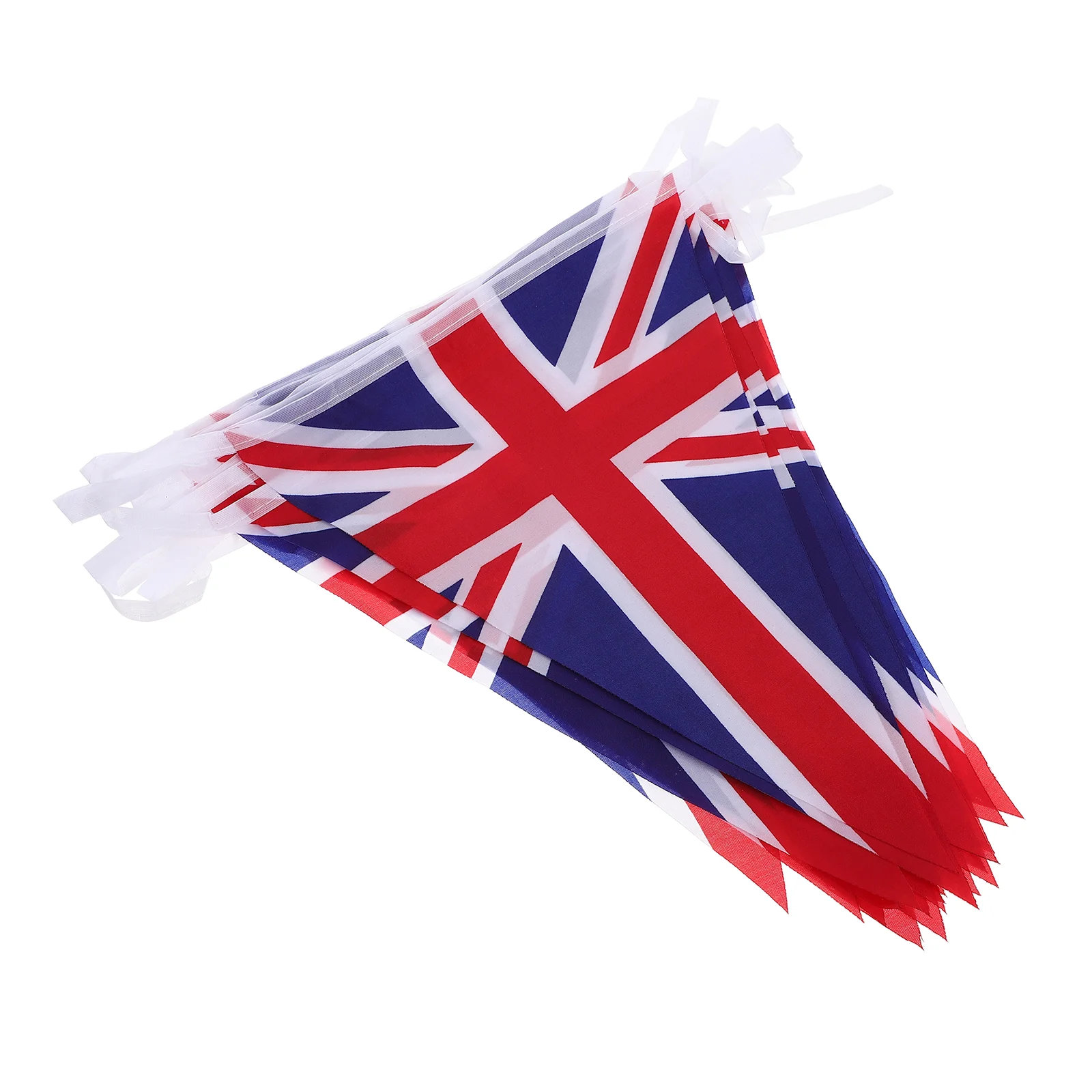 

Flag Banner Union Jack Bunting British Flags Uk Kingdom United Pennant Garland String Jubilee Triangle Decorations Hanging