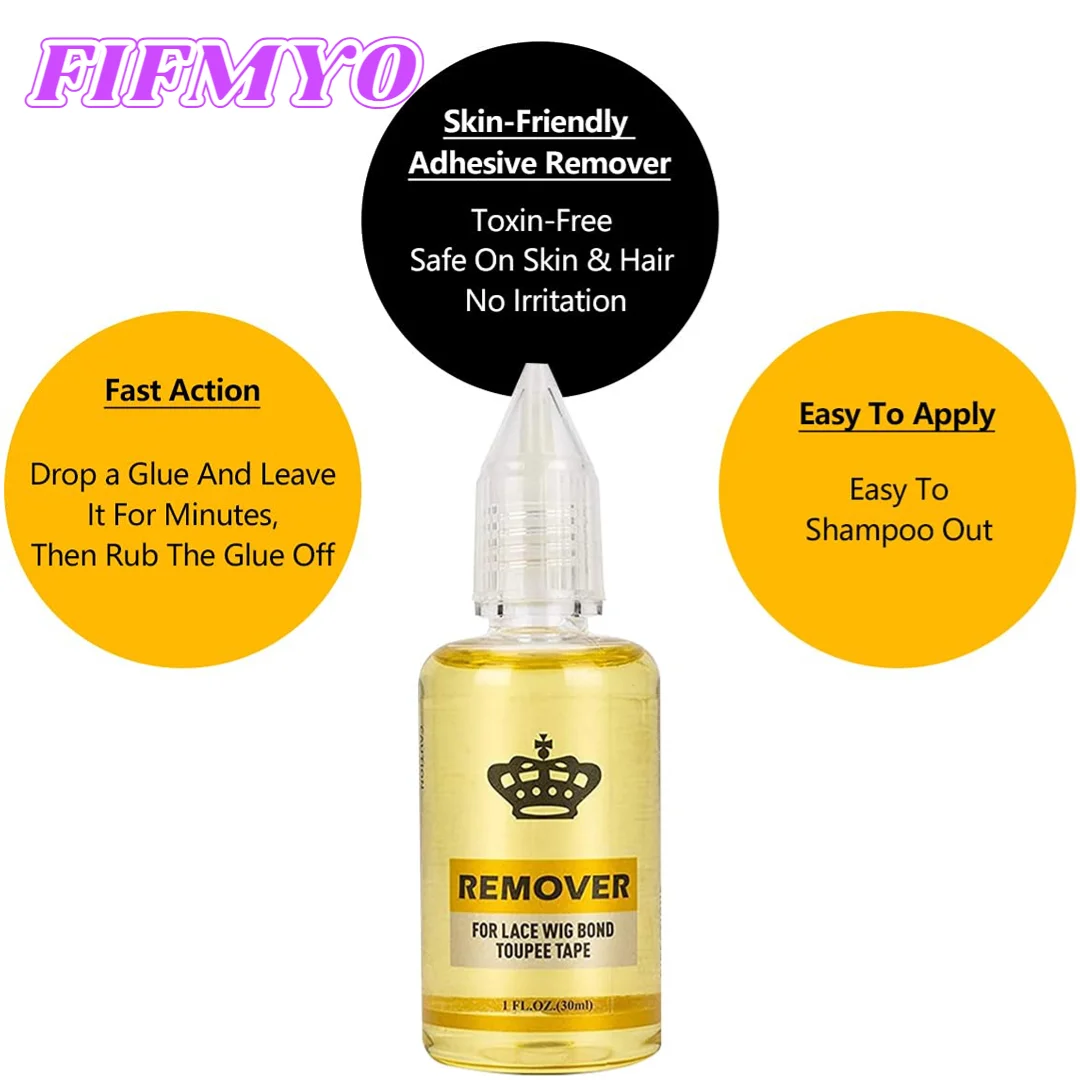 Рисунок 6 - Растворитель клея для удаления клея на волосах