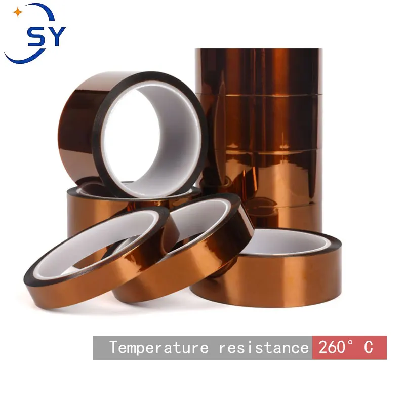 

High Temperature Resistant PET Tape Heat Insulation 33M Single Side Adhesive Acid Alkali Electroplating Spray Paint Tape