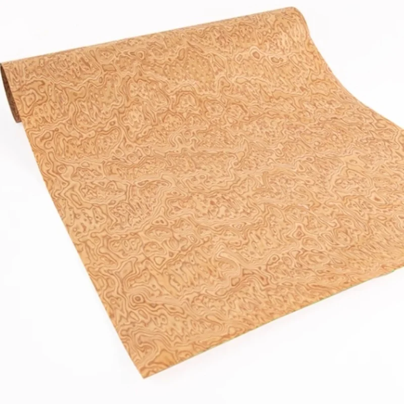 ia technologii Yellow Cat Eye Wood Veneer Ball Pattern Wood: 2 5 metra x 580 0 мм (зад із нетканим матеріалом)