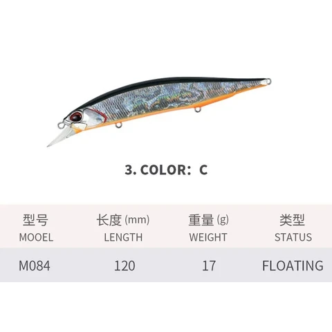 Минo 120 мм/18,5 г для морской рыбалки