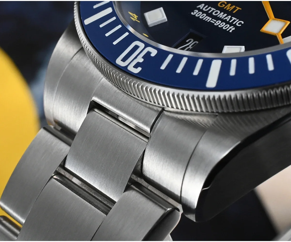 Часы наручные автоматические механические с сапфировым стеклом