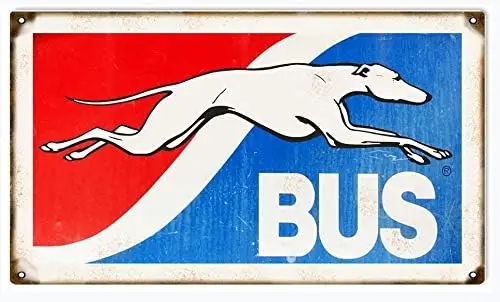 Настенная табличка TYmall Greyhound Bus Coffee Houes или домашняя металлическая жестяная 8X12