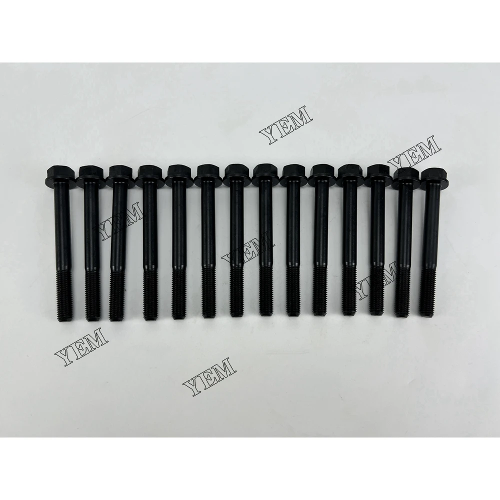 Новый комплект болтов с головкой 14x 119810-01200 для Yanmar 3TNV80 (подходит одного двигателя)