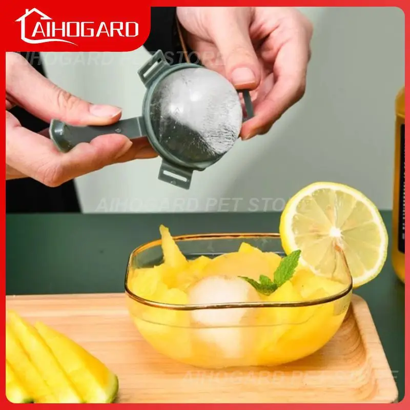 

Plastic Round Ice Mould 5cm Home Diy Ice Cream Maker Ice Maker Mold Whiskey Ice Hockey Mould Bar Tools Large Kitchen Gadget