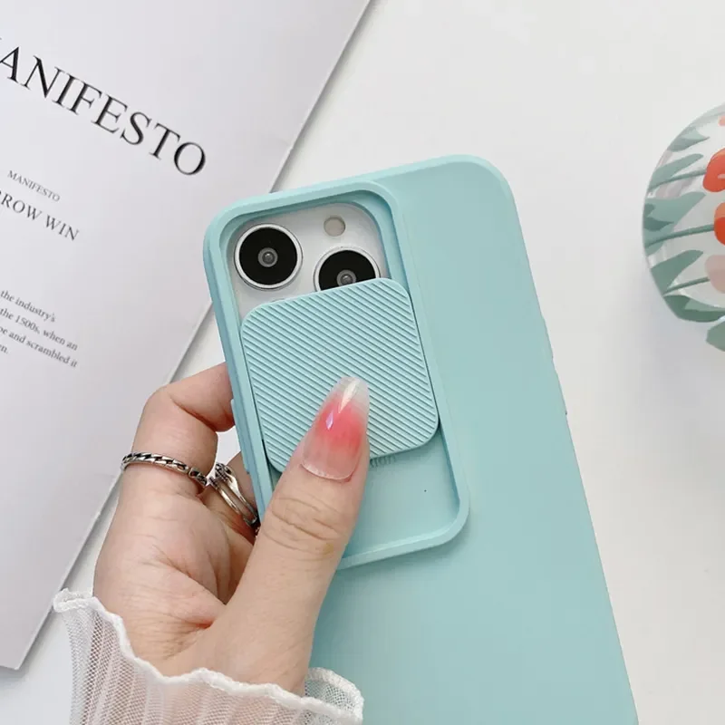 

Camera Lens Protection Liquid Silicone Phone Case For iPhone 12 11 13 Pro Max Mini XR X XS Max 7 8 Plus SE 2020 Back Cover