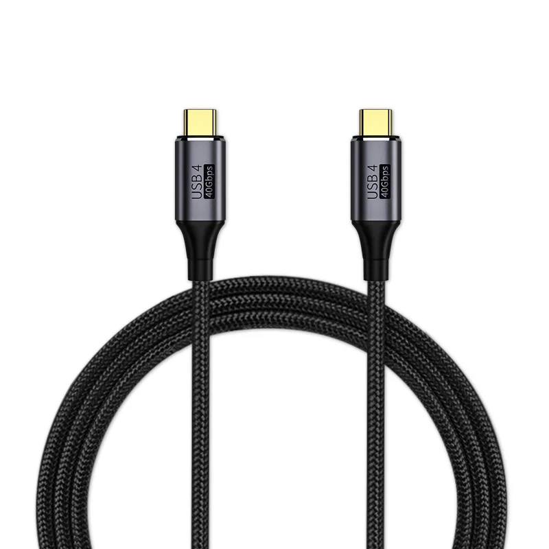 

Pd 100w 5a Usb4.0 Data Cable Portable Fast Charging 40gbps Data Cable 5a Data Cable Computer Accessories Pd 100w Data Transfer