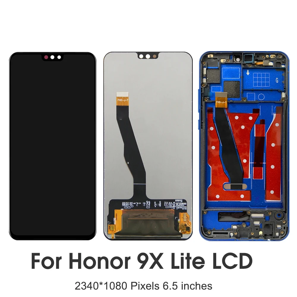 6 5 "для ginal для Honor 9X Lite ЖК-дисплей кодирующий преобразователь сенсорного экрана