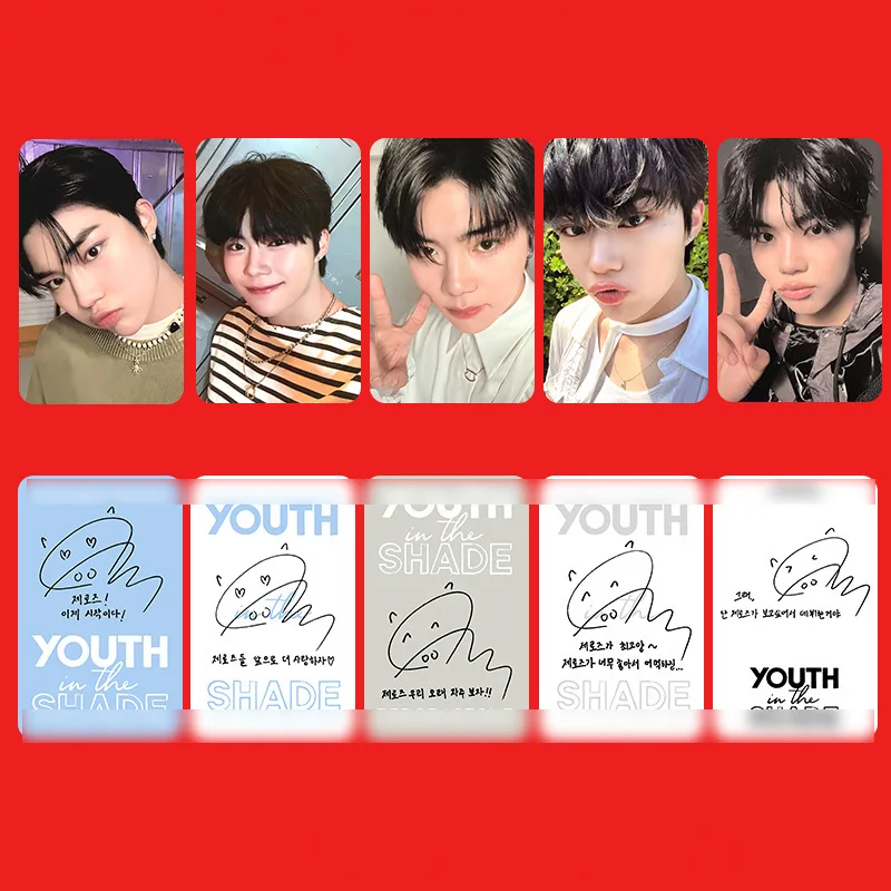 

Kpop 5 открыток/набор ZB1 альбом для мальчиков ломо-карточка Чжан Хао Рики Ким Тай кимгиювин Подарочная карточка для девочек Фотокарточка