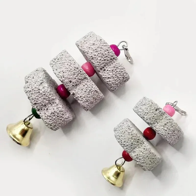 2 шт. волнистая струна для попугаев вулканический камень хомяк китайская Шилла